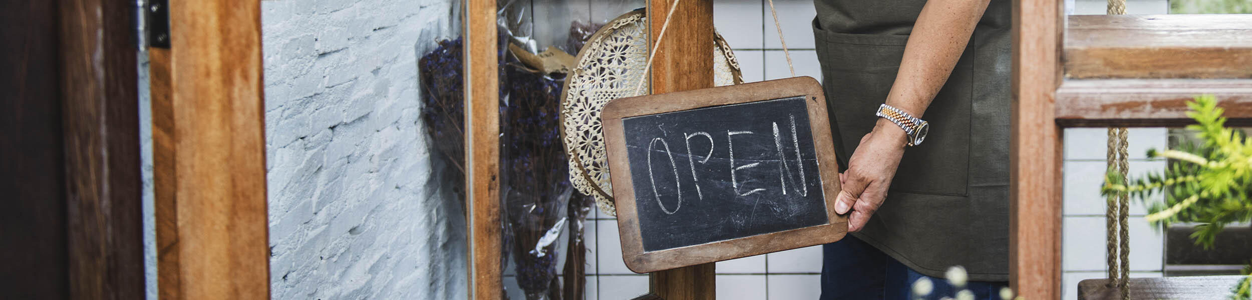 we are open sign